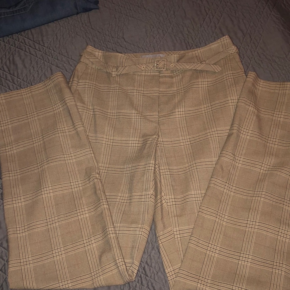 Plaid Pants